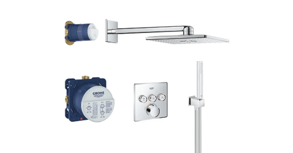 Grohe SmartControl Perfect falsík alatti zuhanyszett 34712000 Olcsó
