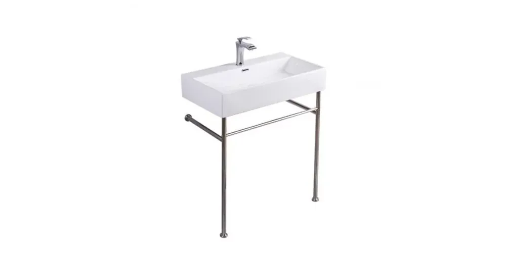 Arezzo Design Tampa 75x42 cm mosdó fémlábbal AR-382W Ajánlat