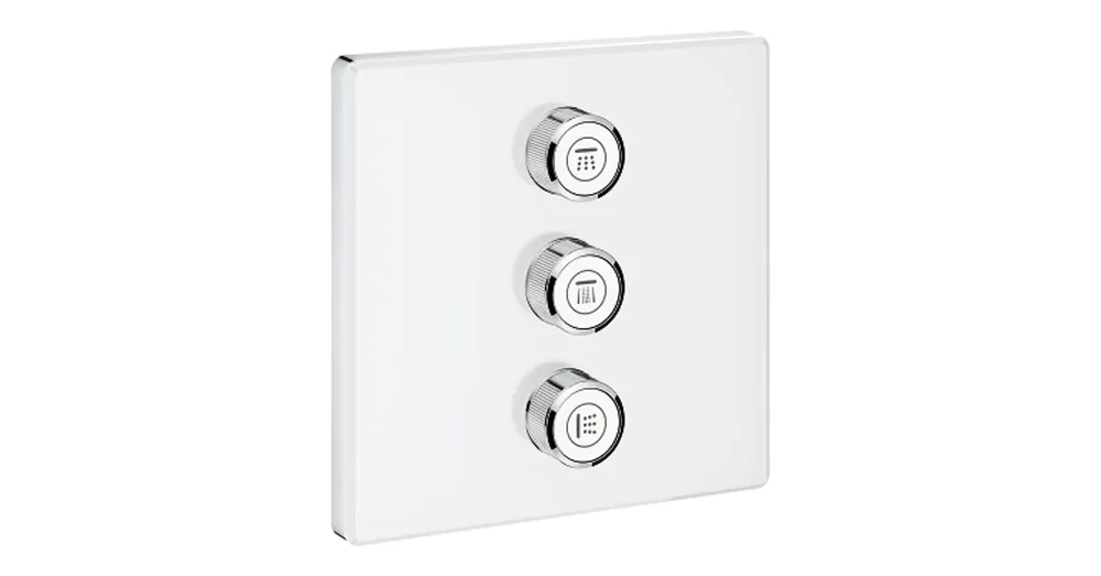 Vedd meg most Grohe Grohtherm SmartControl szabályozó, fehér üveg 29158LS0