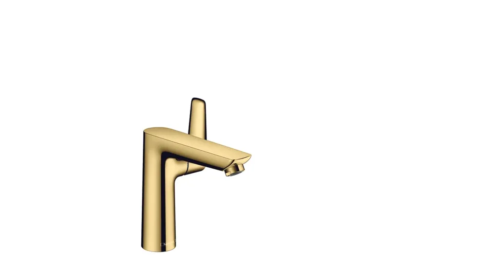 Hansgrohe Talis E egykaros mosdócsaptelep 150 automata lefolyó-garnitúrával, polírozott arany hatású 71754990 Biztonságos vásárlás