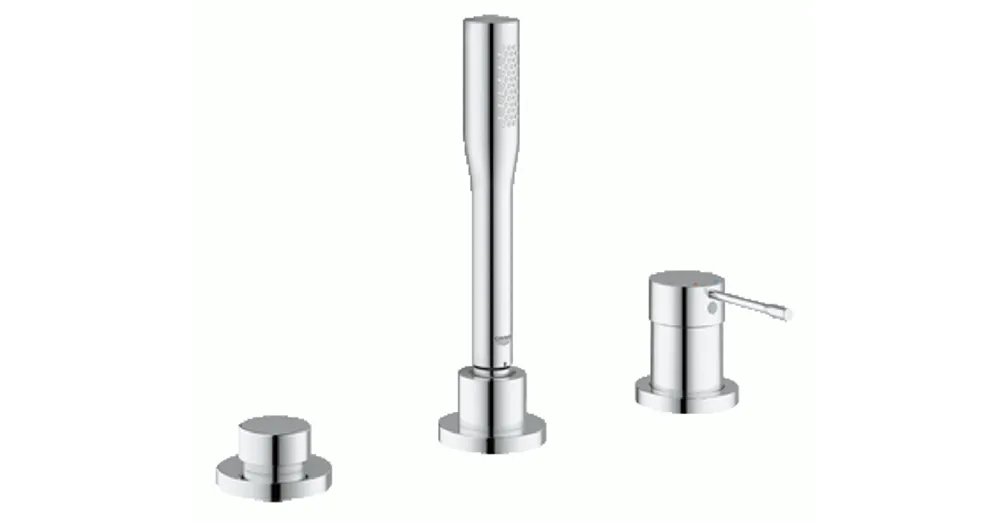 Azonnal elérhető Grohe Essence New 3-lyukas, egykaros kádkombináció 19976001
