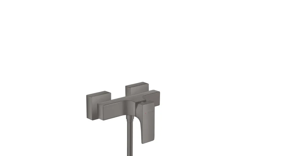 Hansgrohe Metropol egykaros zuhanycsaptelep, szálcsiszolt fekete/króm 32560340 Expressz kézbesítés