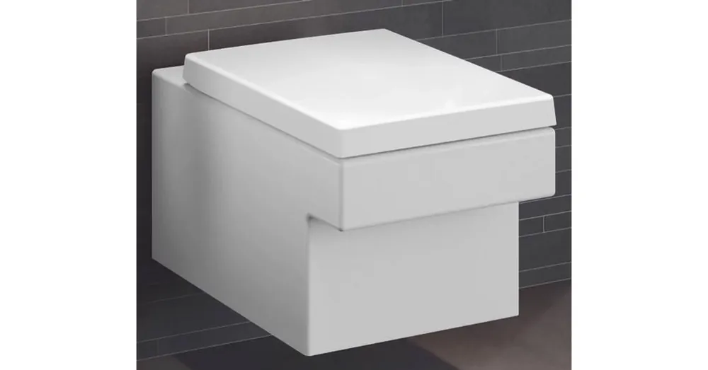Vásárlói kedvenc Grohe Cube Ceramic perem nélküli fali wc PureGuard felülettel 3924500H
