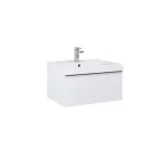 Expressz kézbesítés AREZZO DESIGN Monterey 60cm-s alsószekrény 1 fiókkal Matt Fehér színben, szifonkivágással AR-167590