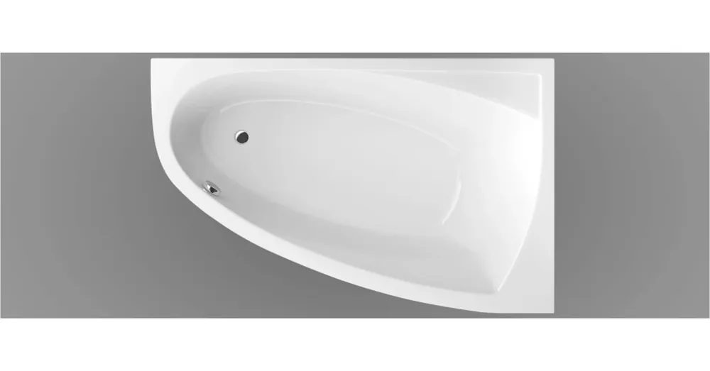 Wellis Matana150x95 cm-es aszimmetrikus sarokkád kádlábbal, jobbos AK00502 Biztonságos vásárlás