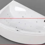 Szuper akció Wellis Matana160x100 cm-es aszimmetrikus sarokkádhoz előlap, balos AK00477