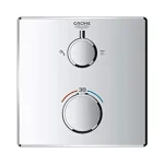 Legkelendőbb Grohe Grohtherm falsík alatti termosztátos zuhanycsaptelep, 2 funkciós 24079000