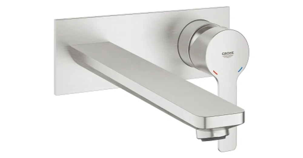 Vedd meg most Grohe Lineare egykaros fali mosdócsaptelep L-méret, supersteel 23444 DC1 (23444DC1)