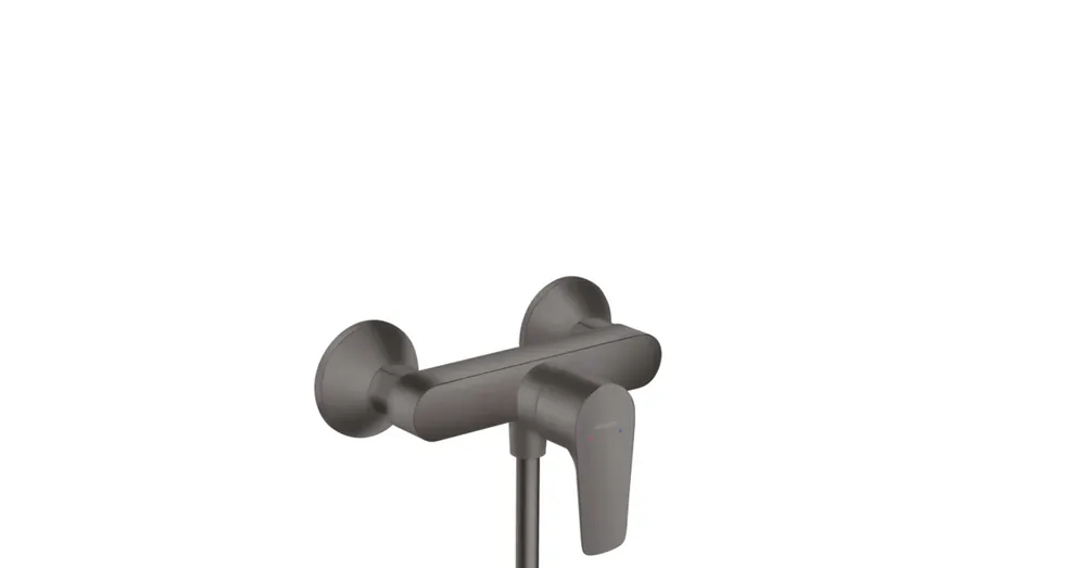 Hansgrohe Talis E egykaros zuhanycsaptelep, szálcsiszolt fekete/króm 71760340 Nézd meg most