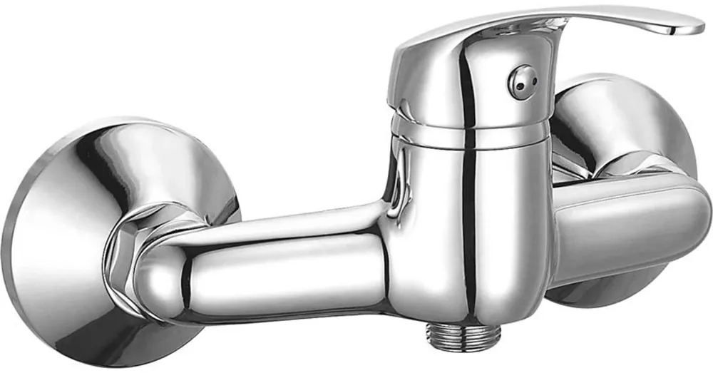 Azonnal elérhető Sapho AQUALINE 50 zuhanycsaptelep zuhanyszett nélkül, bekötés:150mm, króm (52126)