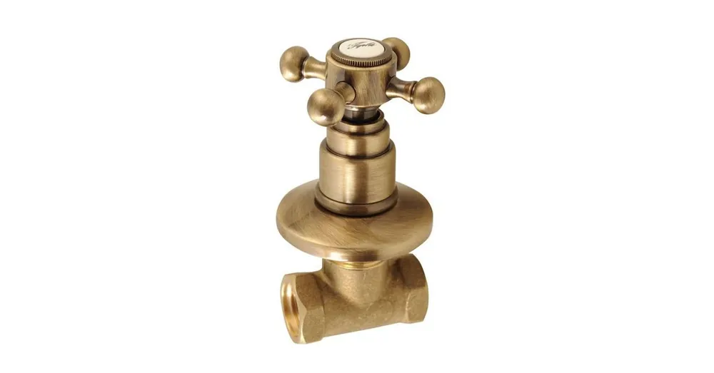 Legjobb ár Sapho REITANO ANTEA falba süllyesztett elzáró szelep, meleg, 1/2", bronz (3056H)