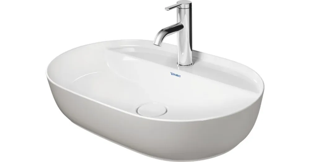 Kiárusítás Duravit Luv 60x40 cm ráültethető mosdó, szatén szürke 0380602300