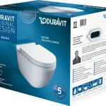 Végkiárusítás Duravit Starck 3 fali wc szett, ülőkével 42250900A1