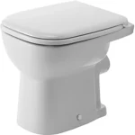 Szuper akció Duravit D-Code hátsó kifolyású, mélyöblítésű álló WC 210809 (21080900002)