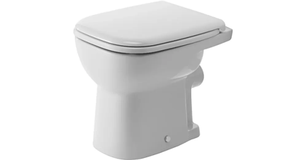 Szuper akció Duravit D-Code hátsó kifolyású, mélyöblítésű álló WC 210809 (21080900002)