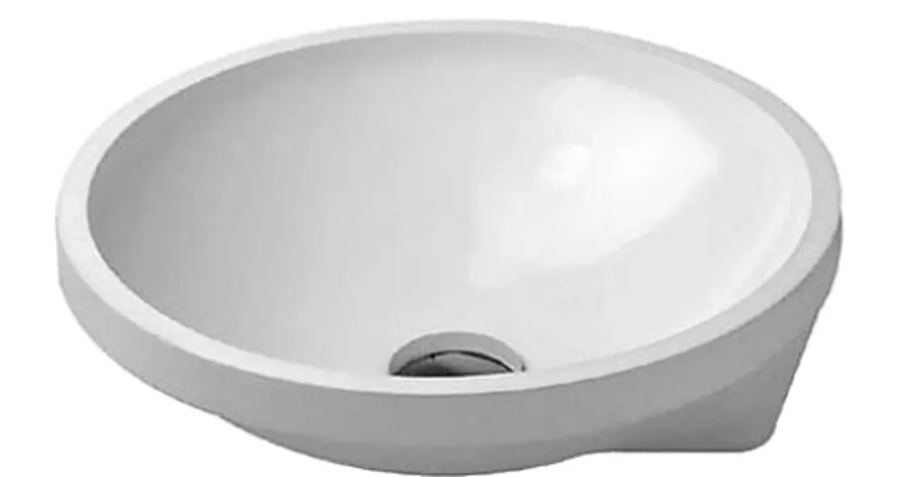 Szezonális akció Duravit Architec Ø 40 cm-es alulról beépíthető mosdó 0463400000