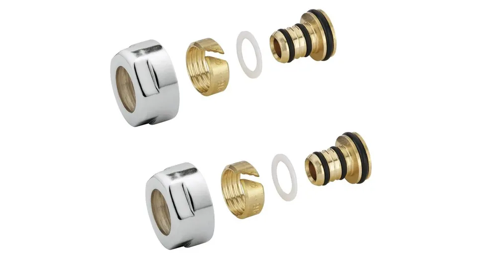 Kihagyhatatlan ajánlat Sapho Szoritógyűrű többrétegű csőhöz, 16mm, króm (pár) (CP6020)