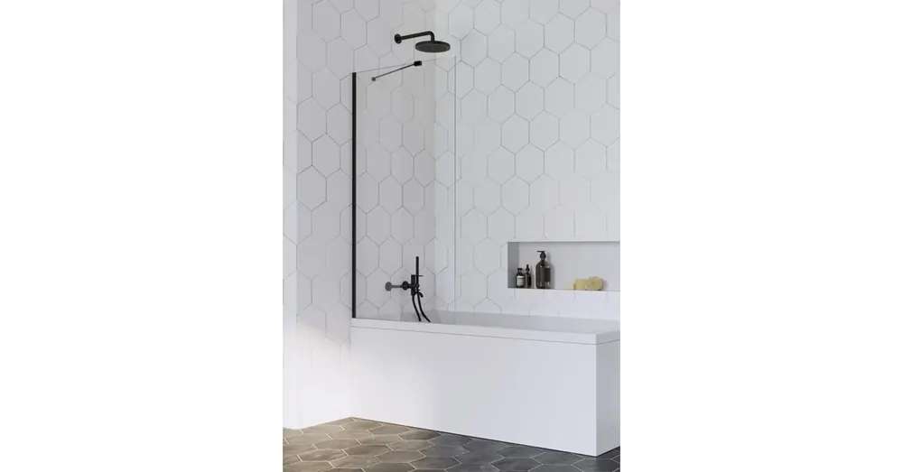 Legnépszerűbb Radaway Idea Black PNJ 100 kádparaván, fekete 10001100-54-01