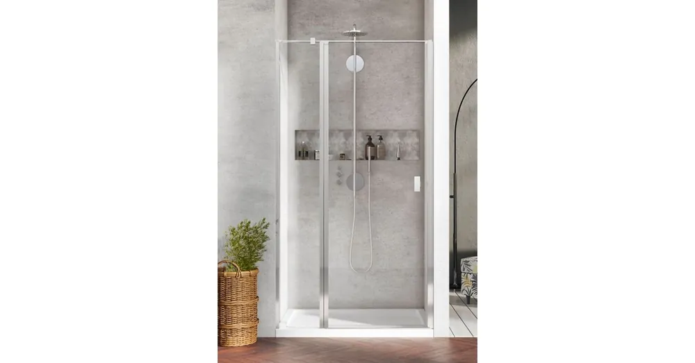 Vásárlói kedvenc Radaway Nes DWJ II 90 cm-es zuhanyajtó, balos 10036090-01-01L