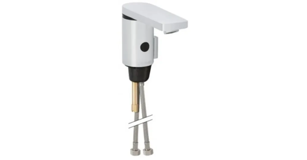Geberit 186 típusú automata mosdócsaptelep keverővel, elemes 116.256.21.1 Olcsó