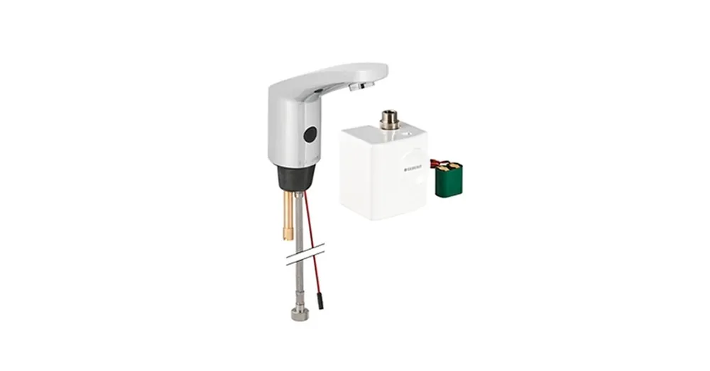 Geberit 185 álló automata mosdócsaptelep generátorral, külső keverőszelep nélkül 116.335.21.1 Vedd meg most