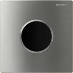 Geberit Sigma10 automata vizelde vezérlés, infravörös, elemes szálcsiszolt / fényes króm / szálcsiszolt rozsdamentes acél 116.035.SN.1 Olcsó
