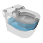 Olcsó Roca In-tank Meridian álló WC-csésze integrált tartállyal, ülőkével - A893303000