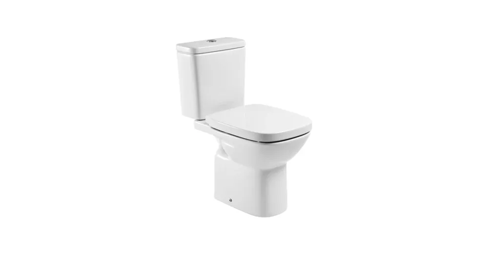 Expressz kézbesítés Roca Debba monoblokkos WC-csésze, mélyöblítésű, hátsó/vízszintes kifolyású, szerelőkészlettel (655mm hosszú) - A342997000