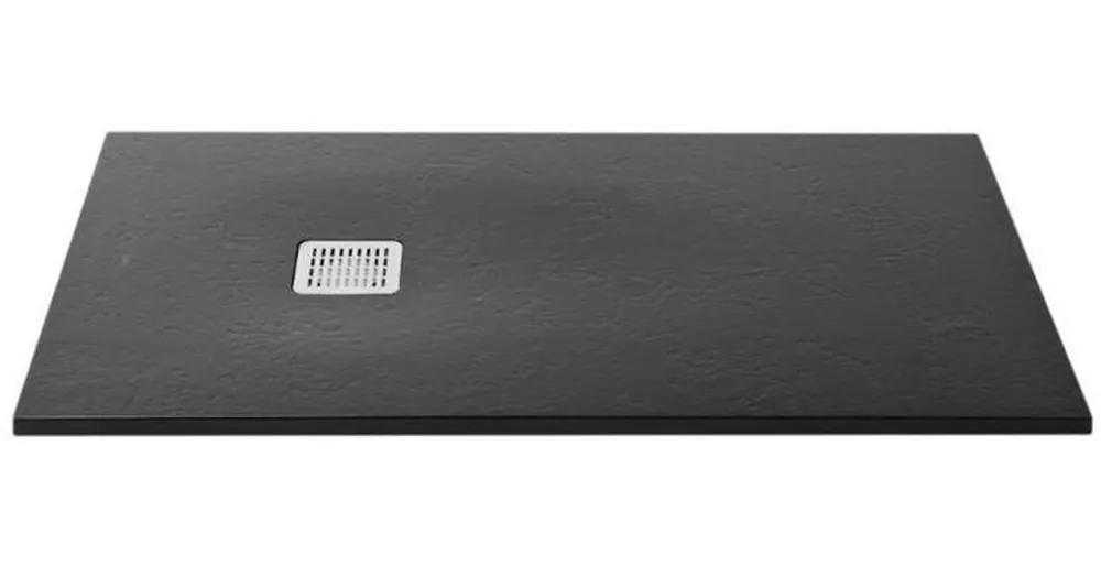 Ne maradj le Roca Terran műgyanta zuhanytálca, csúszásgátló felülettel 1400 x 900 x 31 Fekete - AP0157838401400