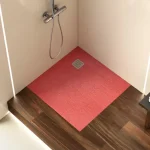 Árcsökkenés Roca Terran műgyanta zuhanytálca, csúszásgátló felülettel 1000 x 900 x 26 Coral - AP013E838401730