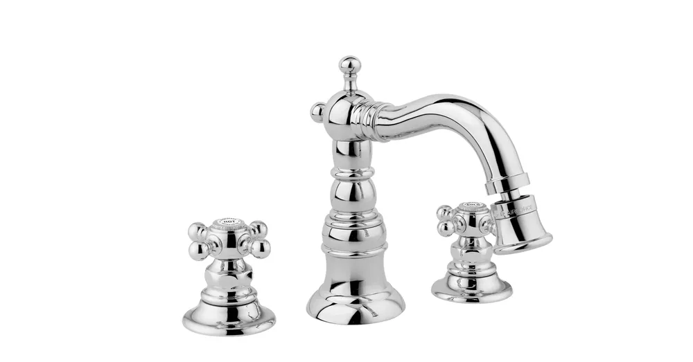 Alacsony ár Bugnatese Arcadia 8325CR Álló 3 üléses bidet csaptelep leeresztővel CR / KRÓM