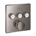 Grohe Grohtherm SmartControl Termosztát falsík mögötti telepítéshez, 3 fogyasztóra 29126A00 Akció