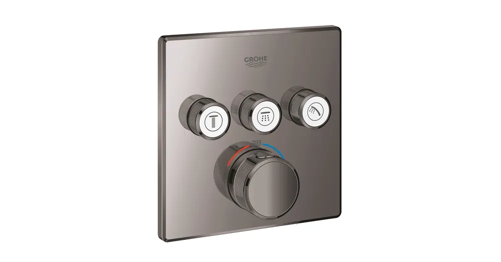 Grohe Grohtherm SmartControl Termosztát falsík mögötti telepítéshez, 3 fogyasztóra 29126A00 Akció