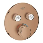Gyors szállítás Grohe Grohtherm SmartControl Termosztát falsík mögötti telepítéshez, 2 fogyasztóra 29119DL0