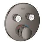 Vedd meg most Grohe Grohtherm SmartControl Termosztát falsík mögötti telepítéshez, 2 fogyasztóra 29119A00