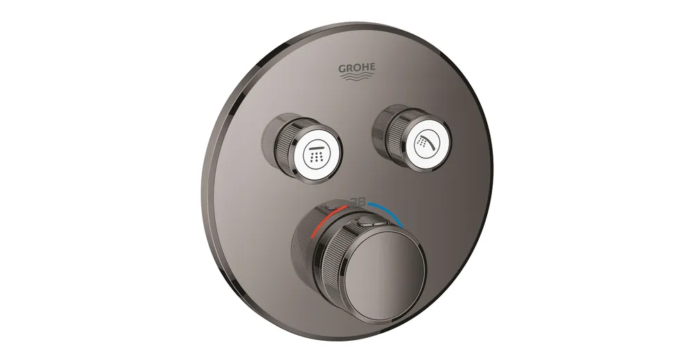 Vedd meg most Grohe Grohtherm SmartControl Termosztát falsík mögötti telepítéshez, 2 fogyasztóra 29119A00
