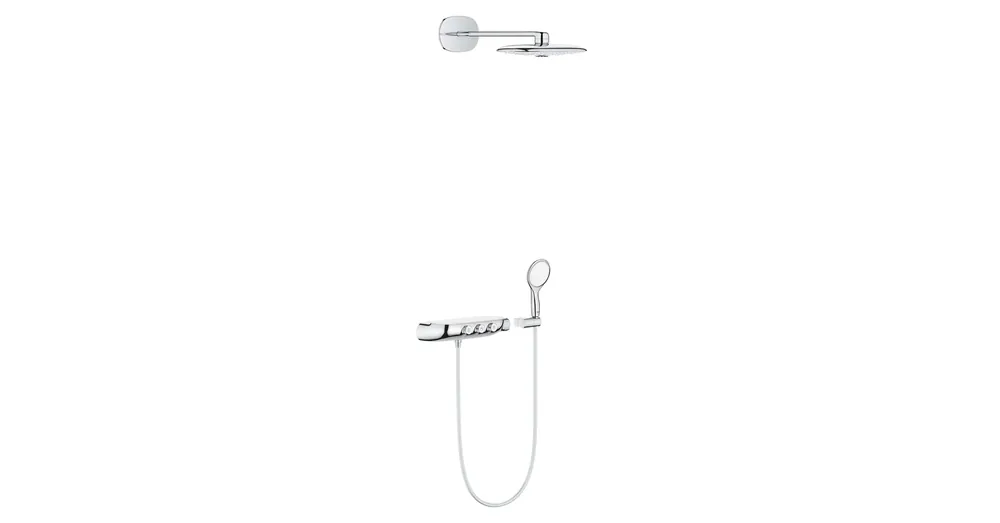 Legjobb ár Grohe Rainshower System SmartControl Duo 360 Kombi zuhanyrendszer termosztáttal, falsík(on) kívüli / mögötti 26443000_g