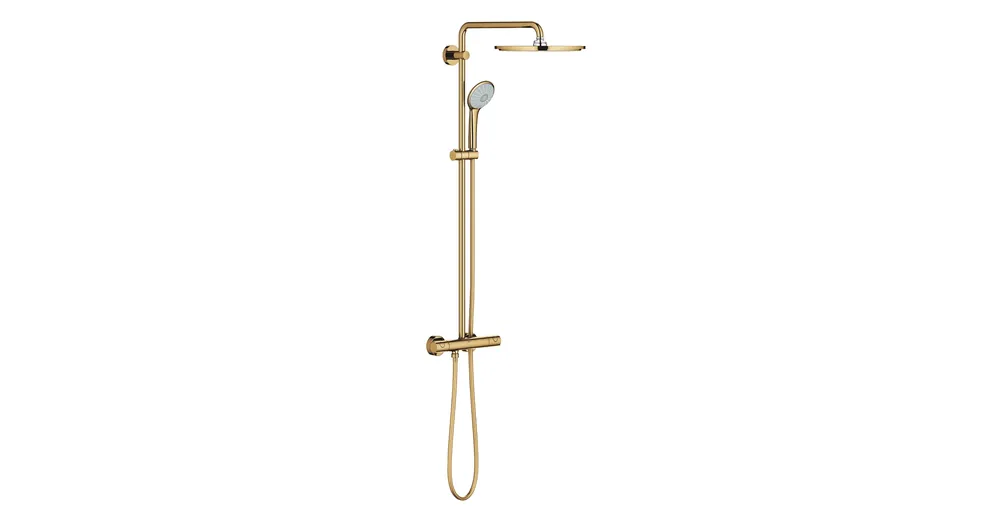 Grohe Euphoria System 310 Zuhanyrendszer termosztátos csapteleppel, falra szereléshez 26075GL0 Kihagyhatatlan ajánlat