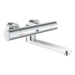 Grohe Eurosmart Cosmopolitan E Special Infravörös elektronikus fali mosdócsap termosztátos hőmérséklet vezérléssel 36454000 Vedd meg most