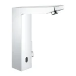 Grohe Eurocube E Infravörös elektronikus mosdócsaptelep 1/2″, keverőegységgel és állítható hőmérséklet-korlátozóval 36440000 Azonnali szállítás