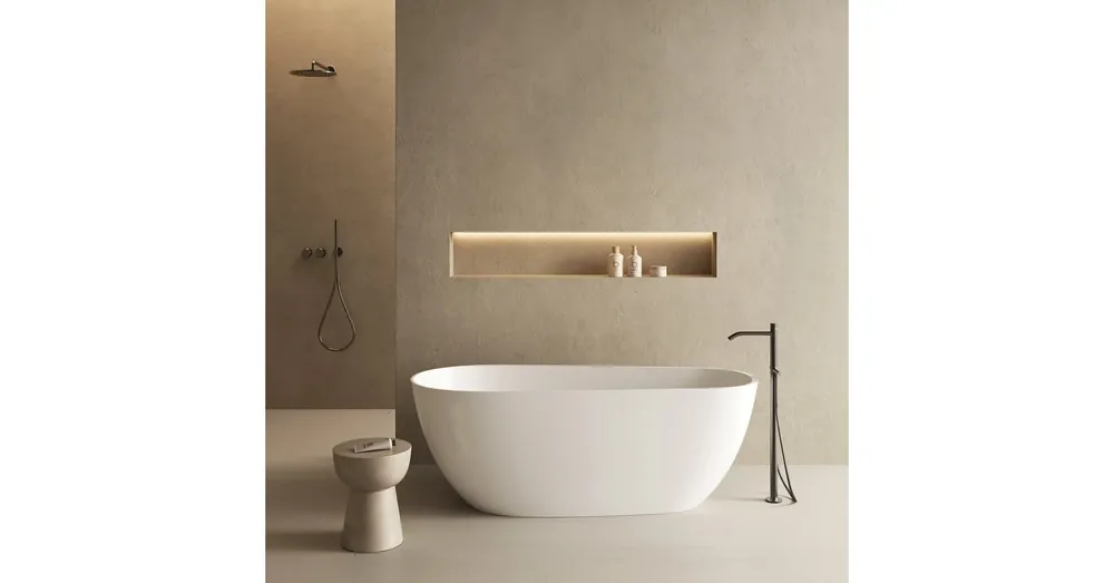 Kiárusítás Marmy Royal 170x70 cm-es szabadonálló öntött márvány kád 6 301 09 17 11 18