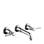 Expressz kézbesítés Hansgrohe Axor Montreux 3-lyukú falsík alatti mosdócsaptelep, króm 16534 000 (16534000)