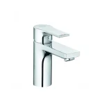 Outlet KLUDI Zenta SL egykaros mosdócsap 100 PUSH-OPEN lefolyógarnitúrával 482980565