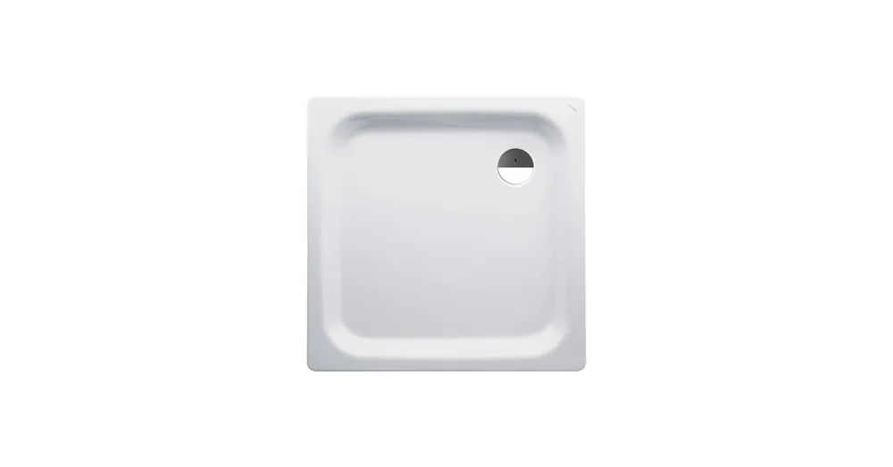 Bestseller Laufen PLATINA Zuhanytálca - zajcsökkentő alátéttel, Fehér 90X90 - H2150120000401