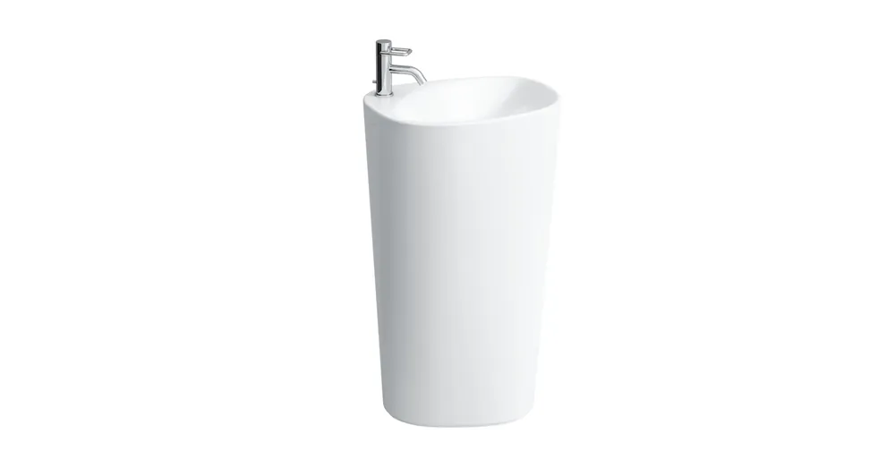 LAUFEN PALOMBA COLLECTION Szabadon álló mosdó egy csaplyuk, középen , Fehér H8118030001041 Szuper ajánlat