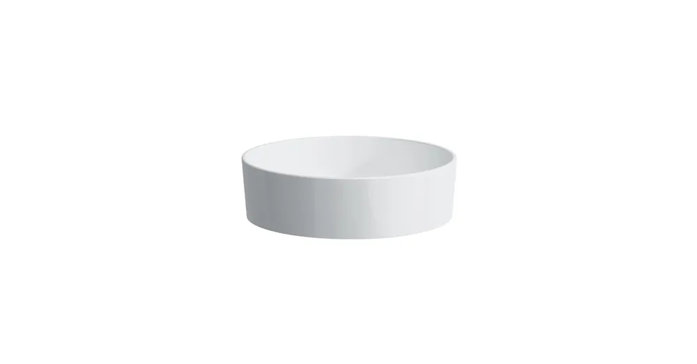 Biztonságos fizetés LAUFEN KARTELL BY LAUFEN Mosdó tál túlfolyónyílás nélkül, csaplyuk nélkül , Matt fehér H8123317571121