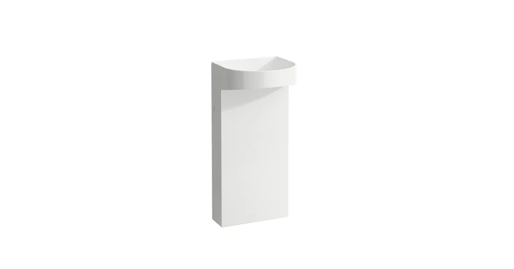 Outlet LAUFEN SONAR Szabadon álló mosdó, armatúrapad nélkül túlfolyónyílás nélkül, csaplyuk nélkül , Fehér H8113410001121