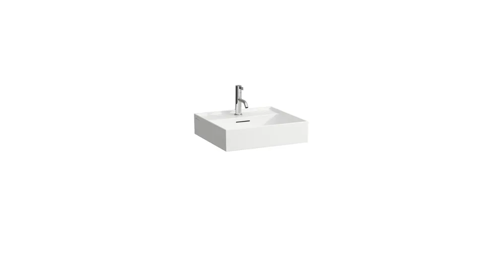 Legnépszerűbb LAUFEN KARTELL BY LAUFEN Mosdó, alsó felülete csiszolt csaplyuk nélkül , Fehér H8163320001091