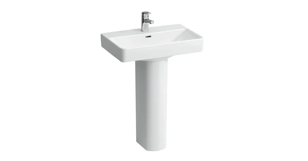 LAUFEN PRO S Ráépíthető mosdó, kompakt csaplyuk nélkül , Fehér LCC bevonattal H8189594001091 Expressz kézbesítés