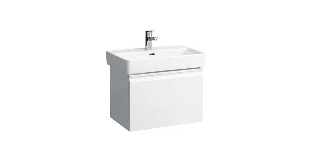 Szezonális akció LAUFEN PRO S Alsószekrény 818959 tip. mosdóhoz, Fényes fehér 55X39X37 - H4830310954751